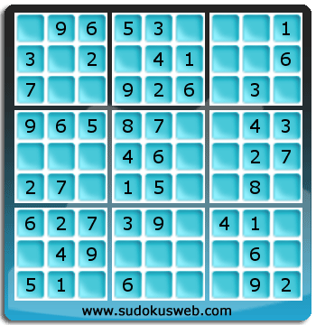 Nivel Muito Facil de Sudoku