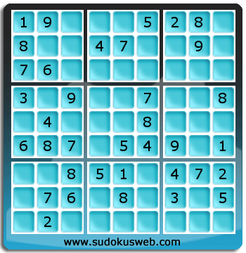 Nivel Facil de Sudoku