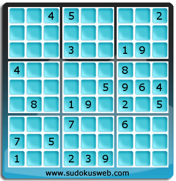 Sudoku von Fachmännischer höhe