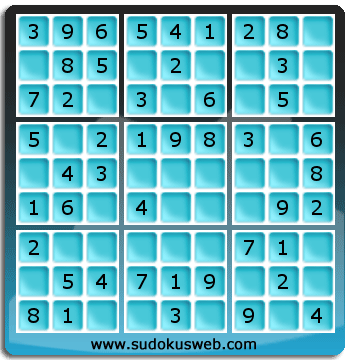 Sudoku de Niveau Très Facile Sudoku de Niveau Très Facile