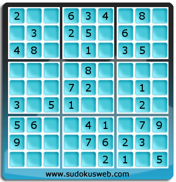 Sudoku de Niveau Facile Sudoku de Niveau Facile
