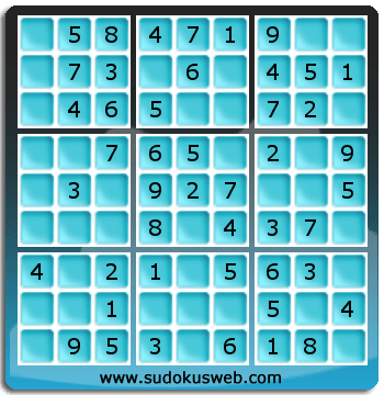 Sudoku de Niveau Très Facile