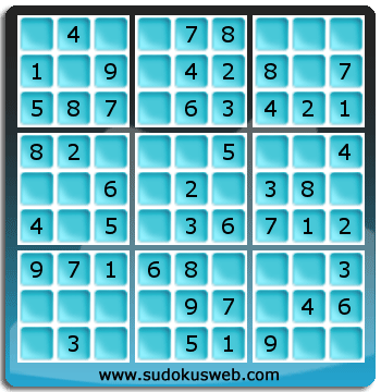 Sudoku de Niveau Très Facile