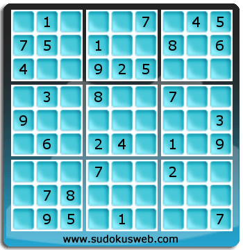Sudoku de Niveau Moyen Sudoku de Niveau Moyen