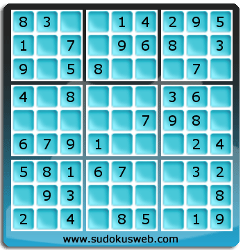 Sudoku de Niveau Très Facile Sudoku de Niveau Très Facile