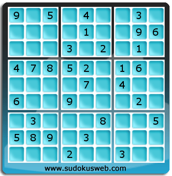 Sudoku de Niveau Moyen Sudoku de Niveau Moyen