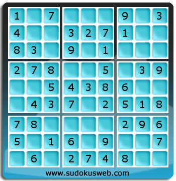 Sudoku de Niveau Très Facile Sudoku de Niveau Très Facile