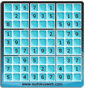 Sudoku de Niveau Très Facile Sudoku de Niveau Très Facile