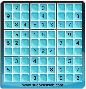 Sudoku de Niveau Facile Sudoku de Niveau Facile
