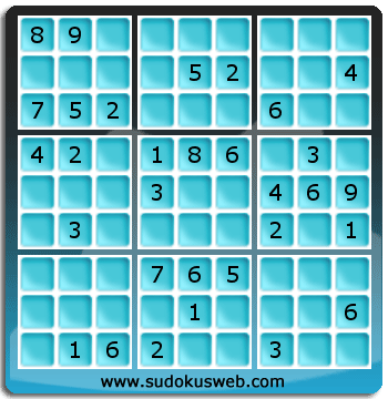 Sudoku de Niveau Moyen Sudoku de Niveau Moyen