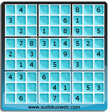 Sudoku de Niveau Facile Sudoku de Niveau Facile