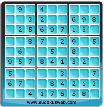 Sudoku de Niveau Très Facile Sudoku de Niveau Très Facile