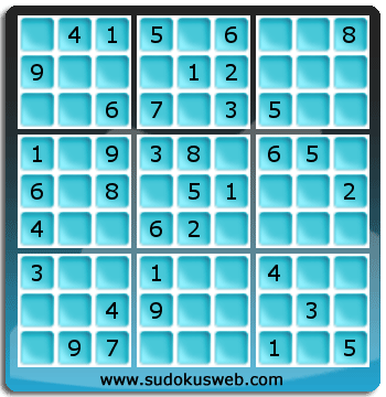 Sudoku de Niveau Facile Sudoku de Niveau Facile