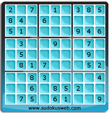 Sudoku de Niveau Facile Sudoku de Niveau Facile