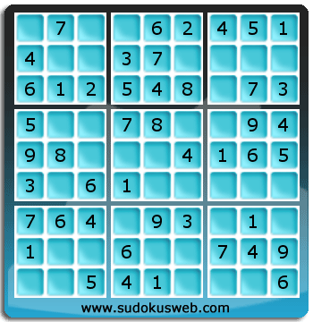 Sudoku de Niveau Très Facile Sudoku de Niveau Très Facile