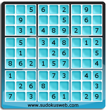 Sudoku de Niveau Très Facile Sudoku de Niveau Très Facile