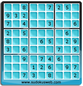 Sudoku de Niveau Facile Sudoku de Niveau Facile
