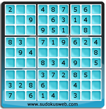 Sudoku de Niveau Très Facile Sudoku de Niveau Très Facile
