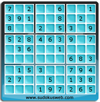 Sudoku von sehr einfacher höhe