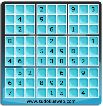 Nivel Facil de Sudoku