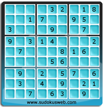 Sudoku von einfacher höhe