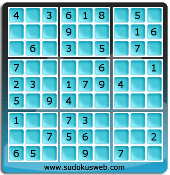 Sudoku de Niveau Facile Sudoku de Niveau Facile