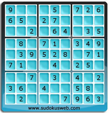 Sudoku de Niveau Très Facile Sudoku de Niveau Très Facile