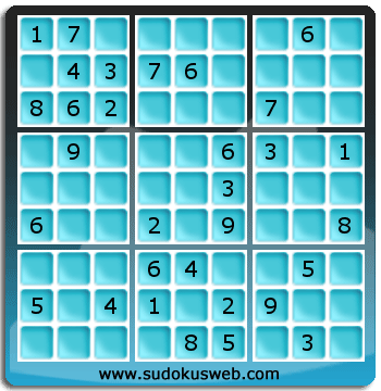 Sudoku von mittelmässiger höhe