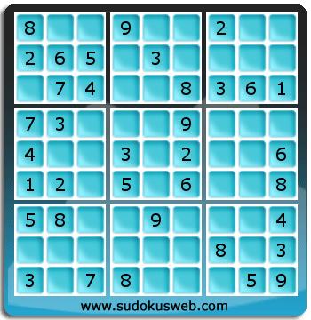 Nivel Facil de Sudoku Nivel Facil de Sudoku