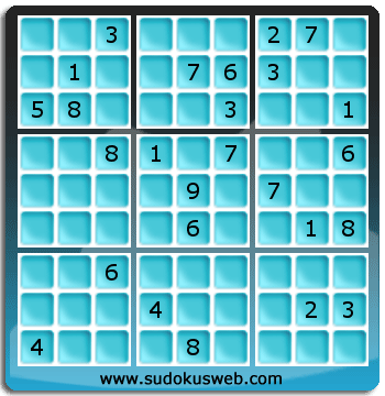 Sudoku von Fachmännischer höhe