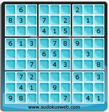 Sudoku von einfacher höhe