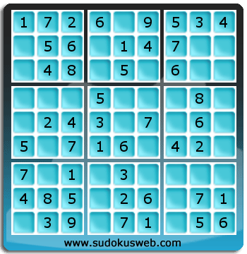 Sudoku de Niveau Très Facile Sudoku de Niveau Très Facile