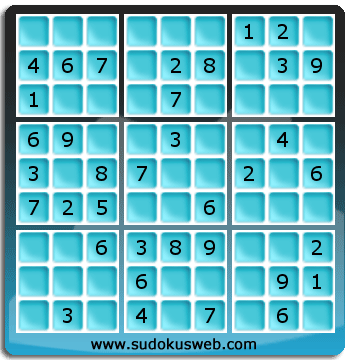 Sudoku de Niveau Facile Sudoku de Niveau Facile