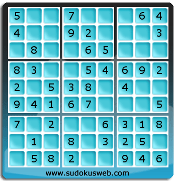 Sudoku von sehr einfacher höhe