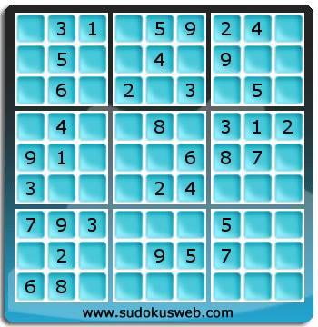 Sudoku von einfacher höhe