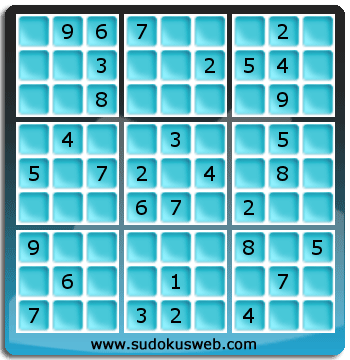 Sudoku von mittelmässiger höhe