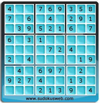 Sudoku de Niveau Très Facile