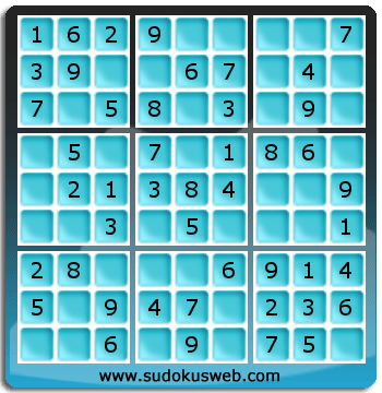 Nivel Muito Facil de Sudoku Nivel Muito Facil de Sudoku