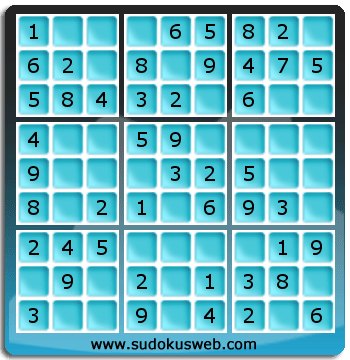 Nivel Muito Facil de Sudoku Nivel Muito Facil de Sudoku