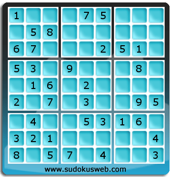 Nivel Facil de Sudoku