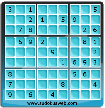 Sudoku von mittelmässiger höhe