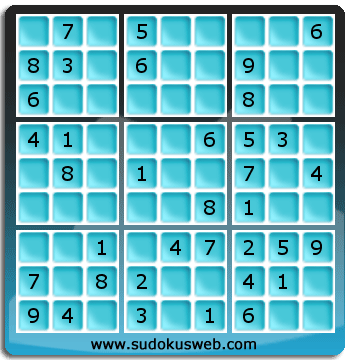 Nivel Facil de Sudoku Nivel Facil de Sudoku