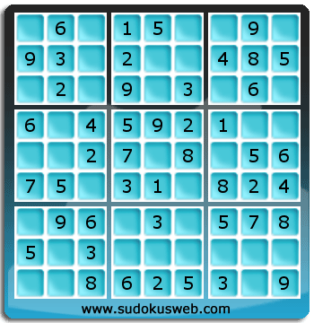 Sudoku de Niveau Très Facile