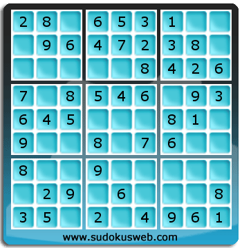 Sudoku de Niveau Très Facile Sudoku de Niveau Très Facile