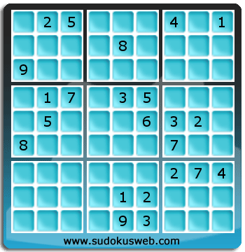 Sudoku von Fachmännischer höhe