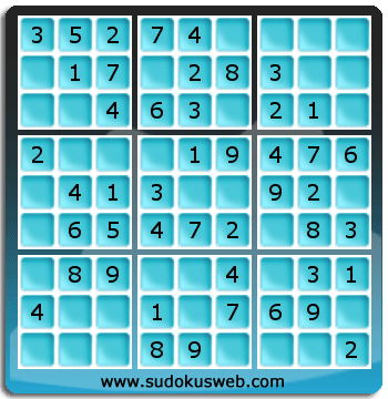 Sudoku de Niveau Très Facile