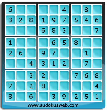 Sudoku von sehr einfacher höhe