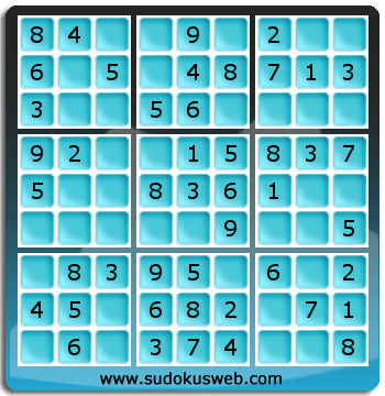 Nivel Muito Facil de Sudoku Nivel Muito Facil de Sudoku
