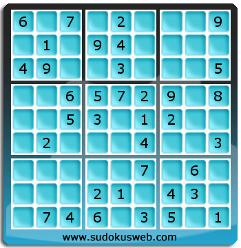 Nivel Facil de Sudoku Nivel Facil de Sudoku