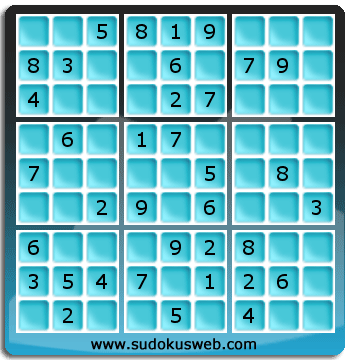 Sudoku de Niveau Facile Sudoku de Niveau Facile